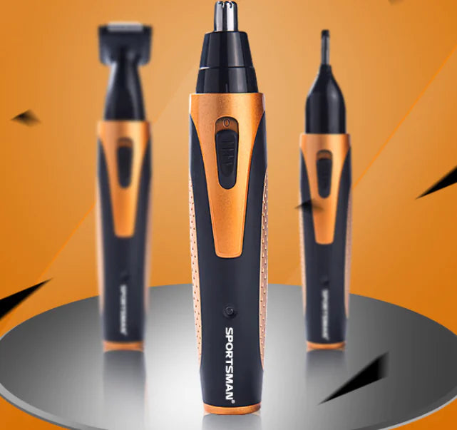SPORTSMAN Electric Nose Hair Trimmer and Grooming Kit