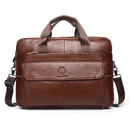 Schlatum Premium Leather Briefcase (One Piece)