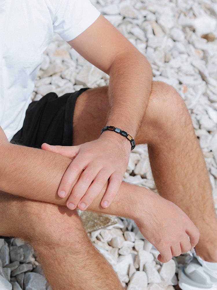 The Havana | Lapis Lazuli Beaded Bracelet