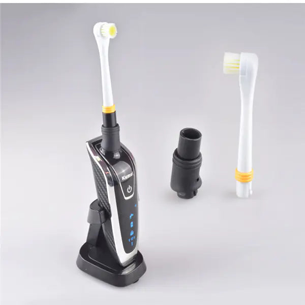 The Sovereign™ 4-Blade Rechargeable Grooming System  Precision shaving engineered for the modern gentleman.