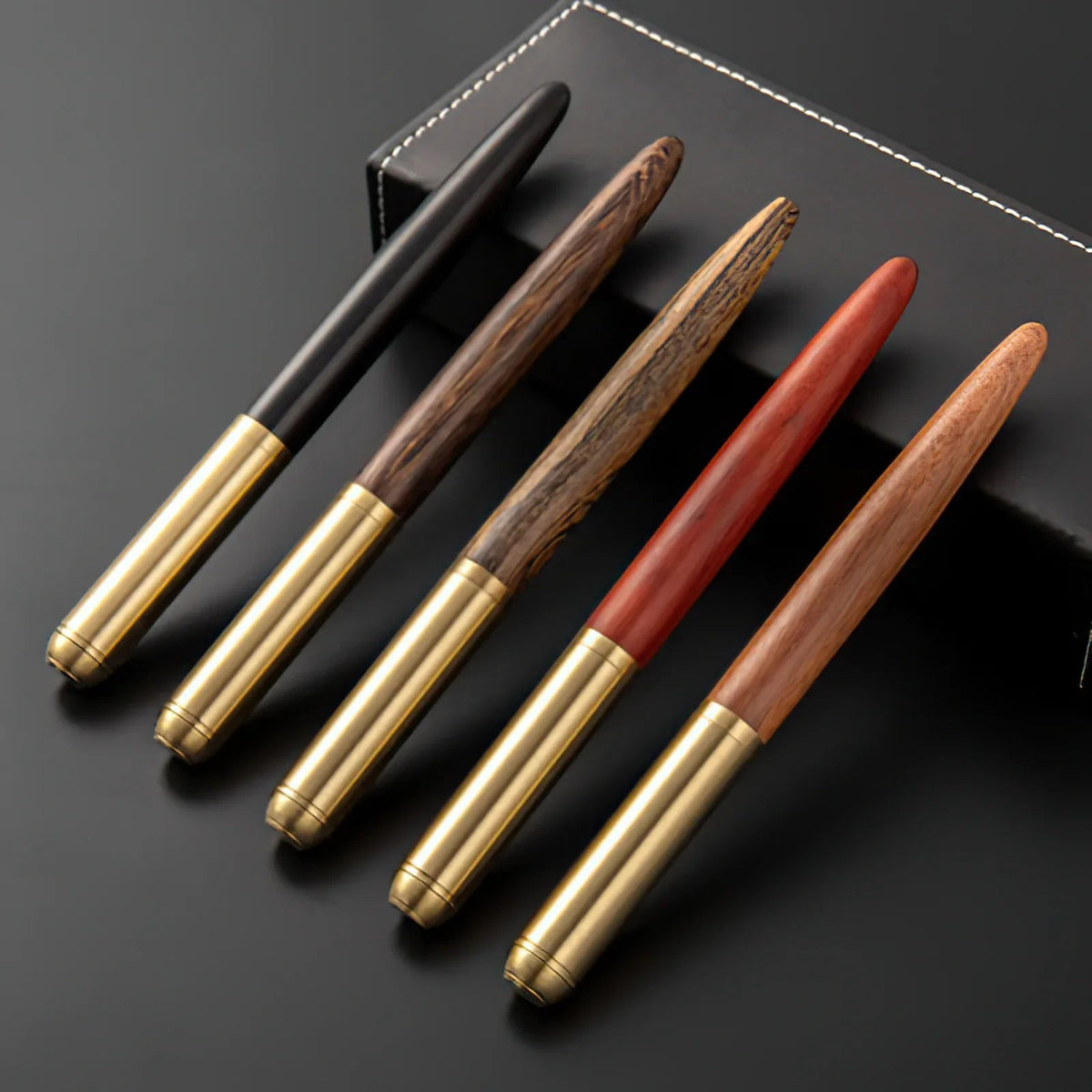 The Hemingway | Wood & Brass Fountain Pen