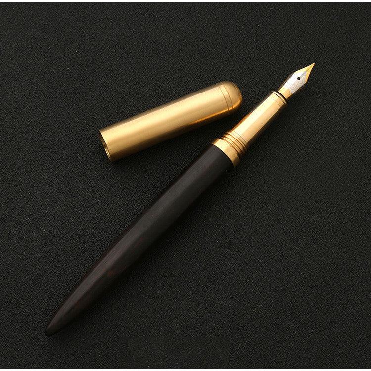 The Hemingway | Wood & Brass Fountain Pen