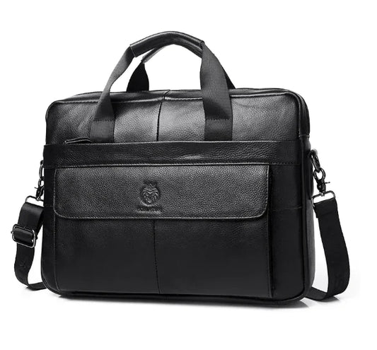 Schlatum Premium Leather Briefcase (One Piece)