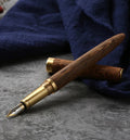 The Hemingway | Wood & Brass Fountain Pen