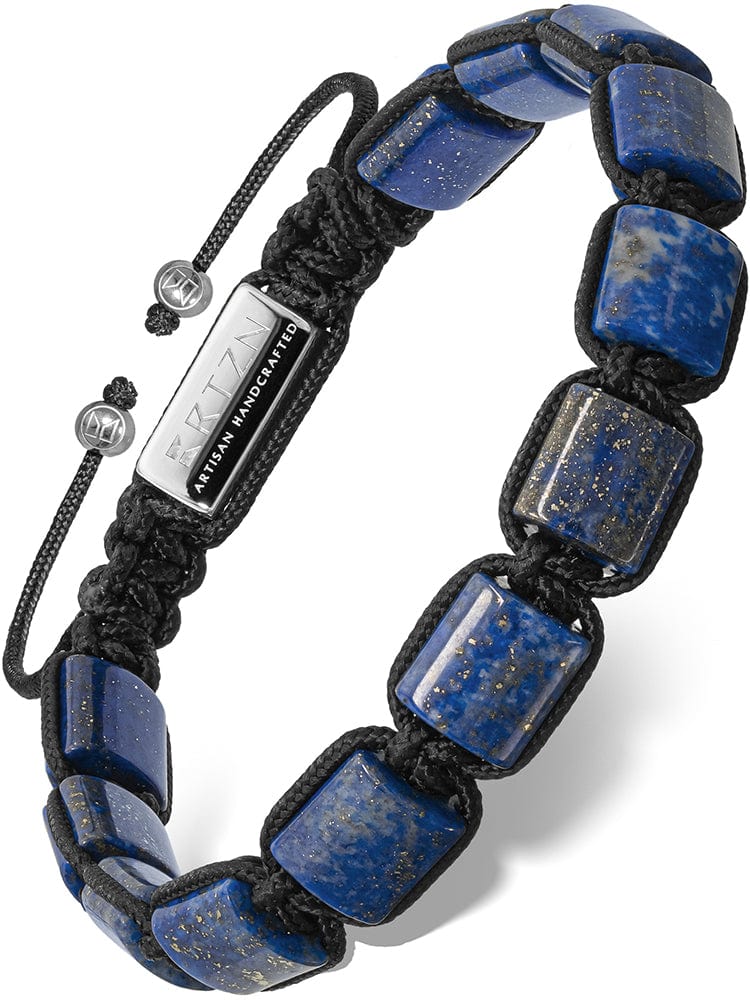 The Santiago | Blue Lapis Beaded Bracelet