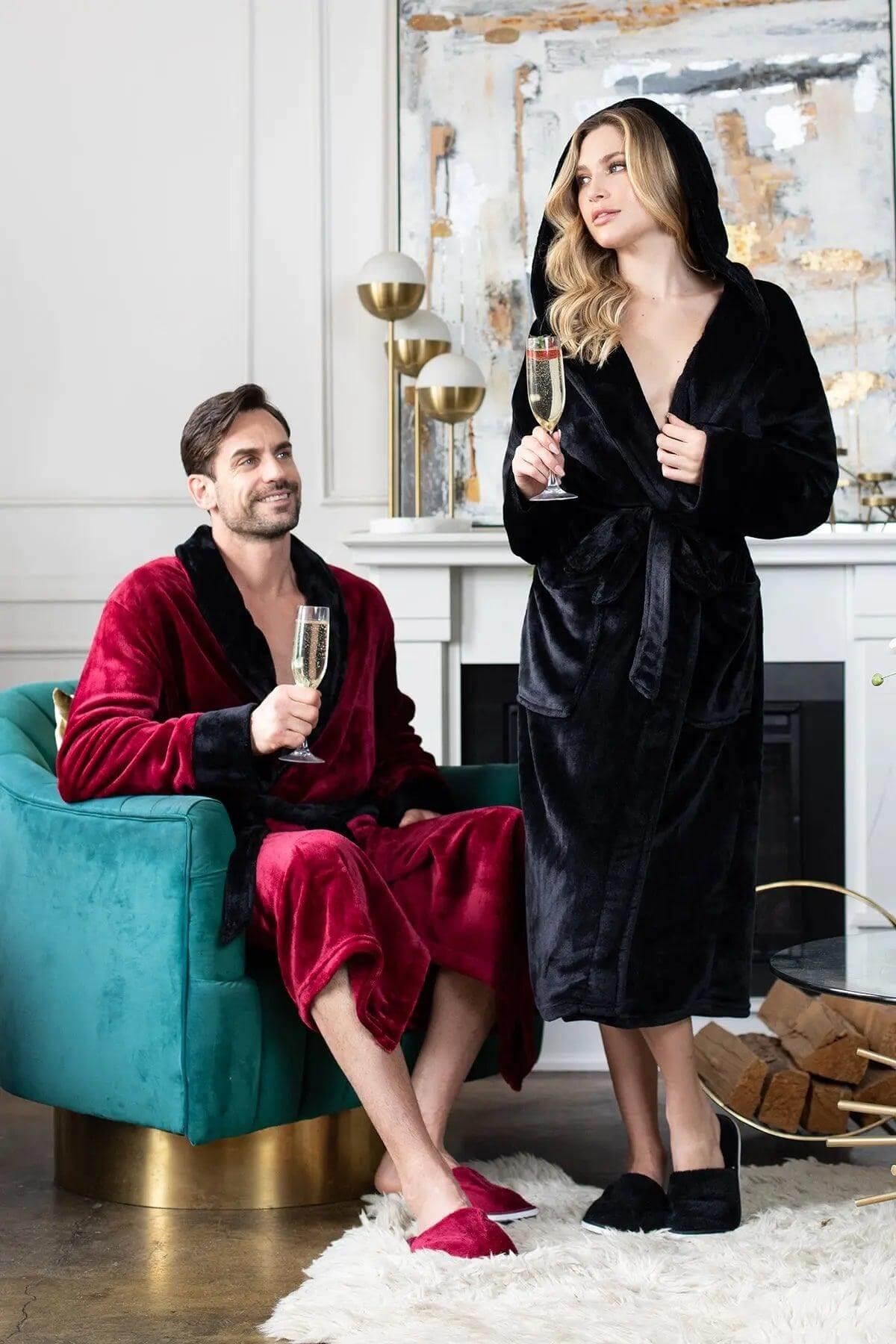 The Langston | Plush Lounge Robe
