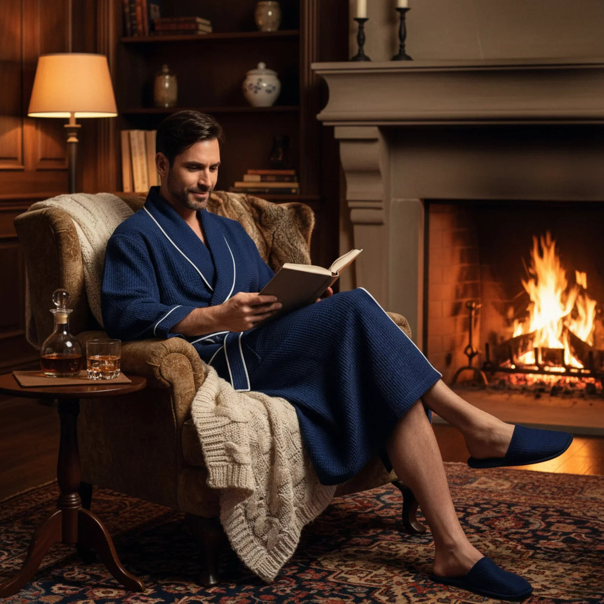 The Beaumont | Waffle Lounge Robe