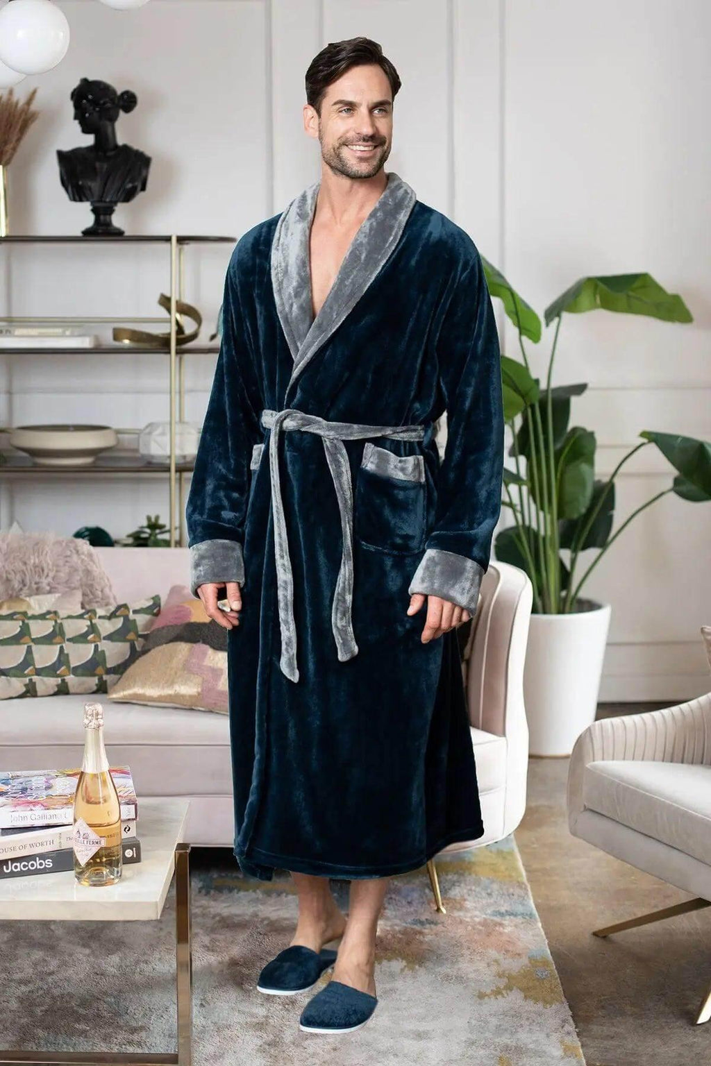 The Langston | Plush Lounge Robe