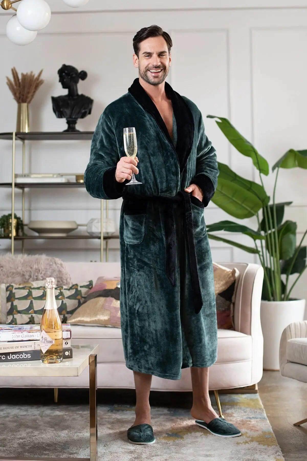 The Langston | Plush Lounge Robe