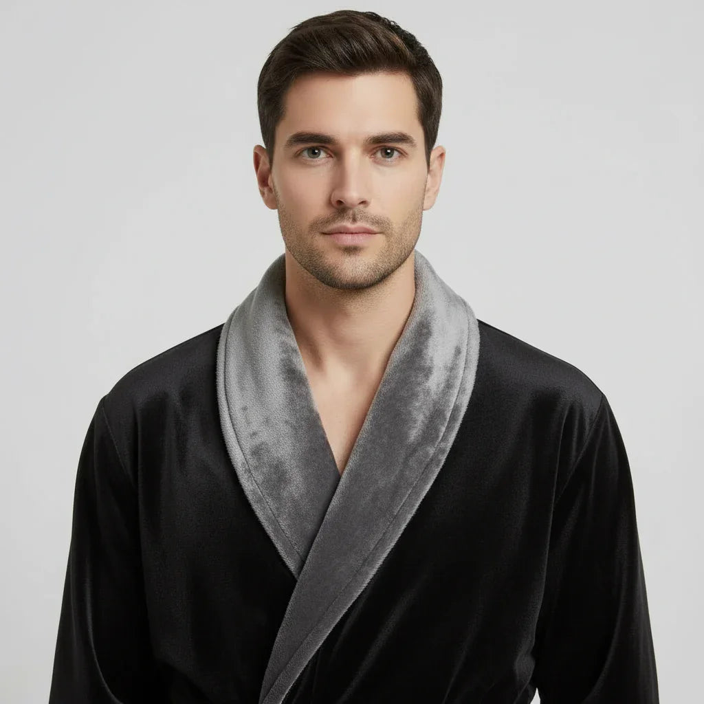 The Langston | Plush Lounge Robe