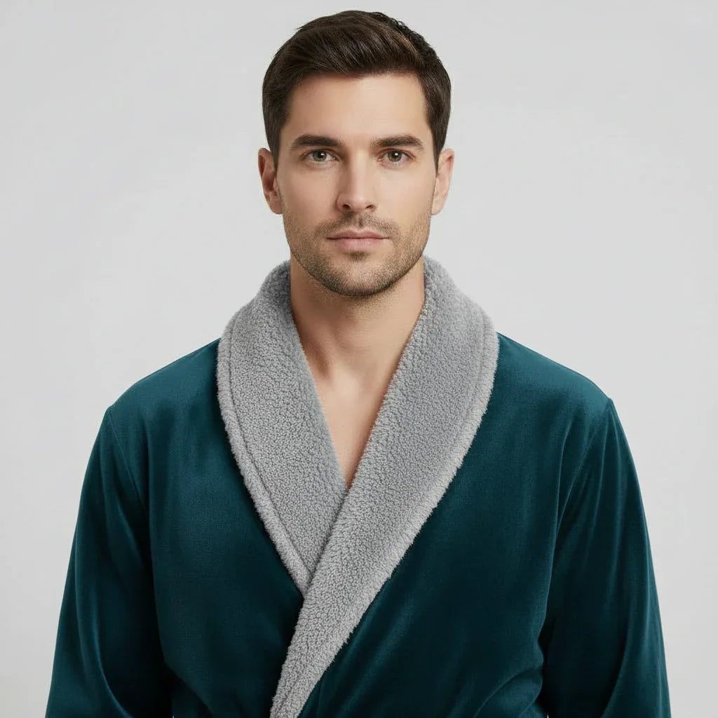 The Langston | Plush Lounge Robe