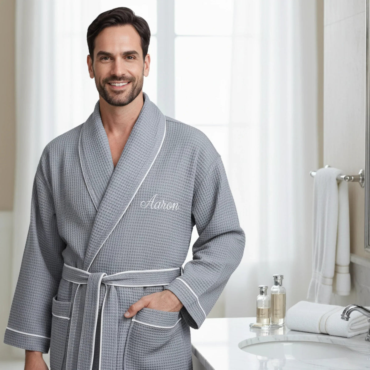 The Beaumont | Waffle Lounge Robe