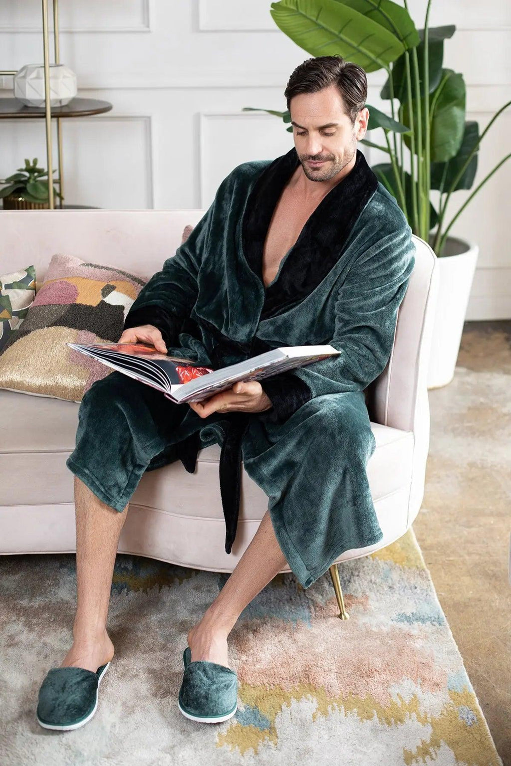 The Langston | Plush Lounge Robe