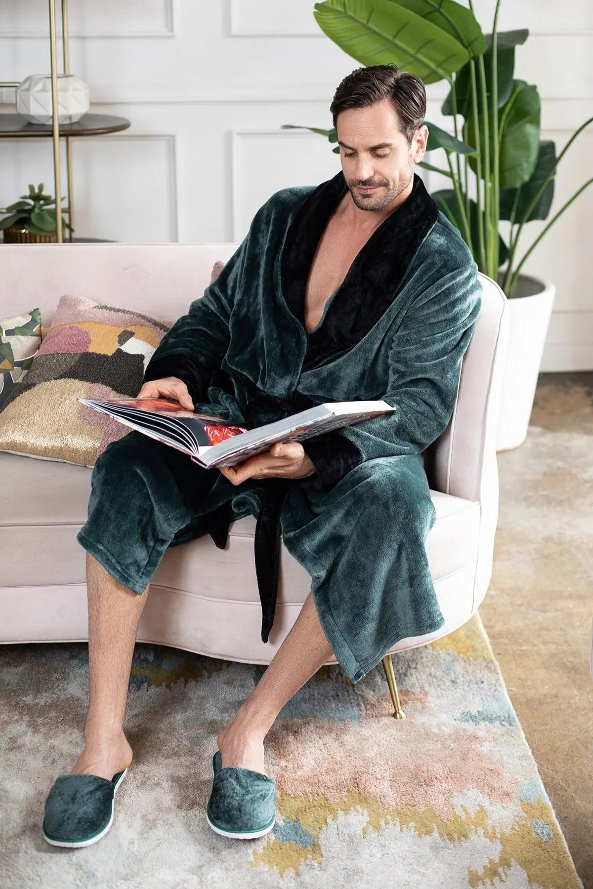 The Langston | Plush Lounge Robe