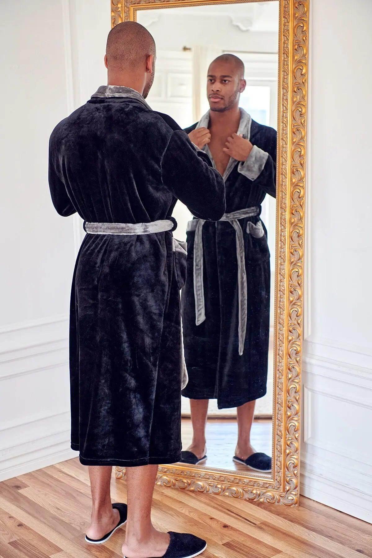 The Langston | Plush Lounge Robe