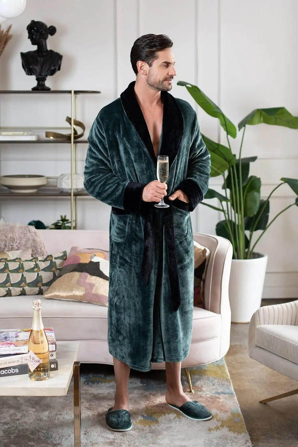 The Langston | Plush Lounge Robe