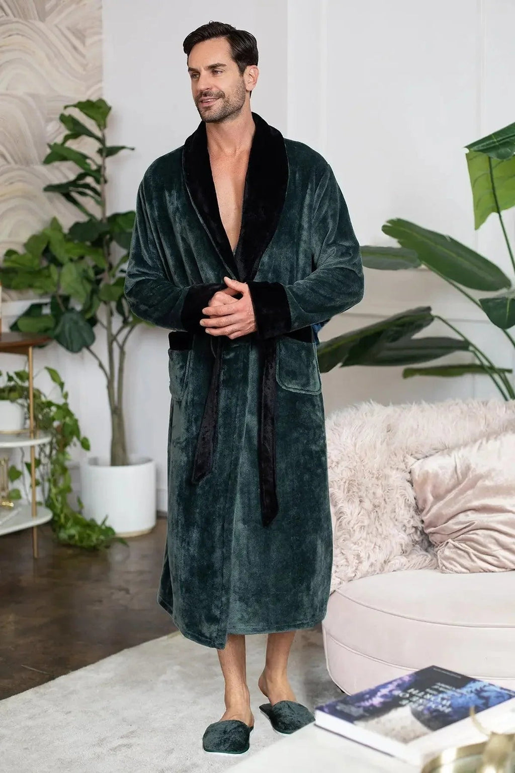 The Langston | Plush Lounge Robe