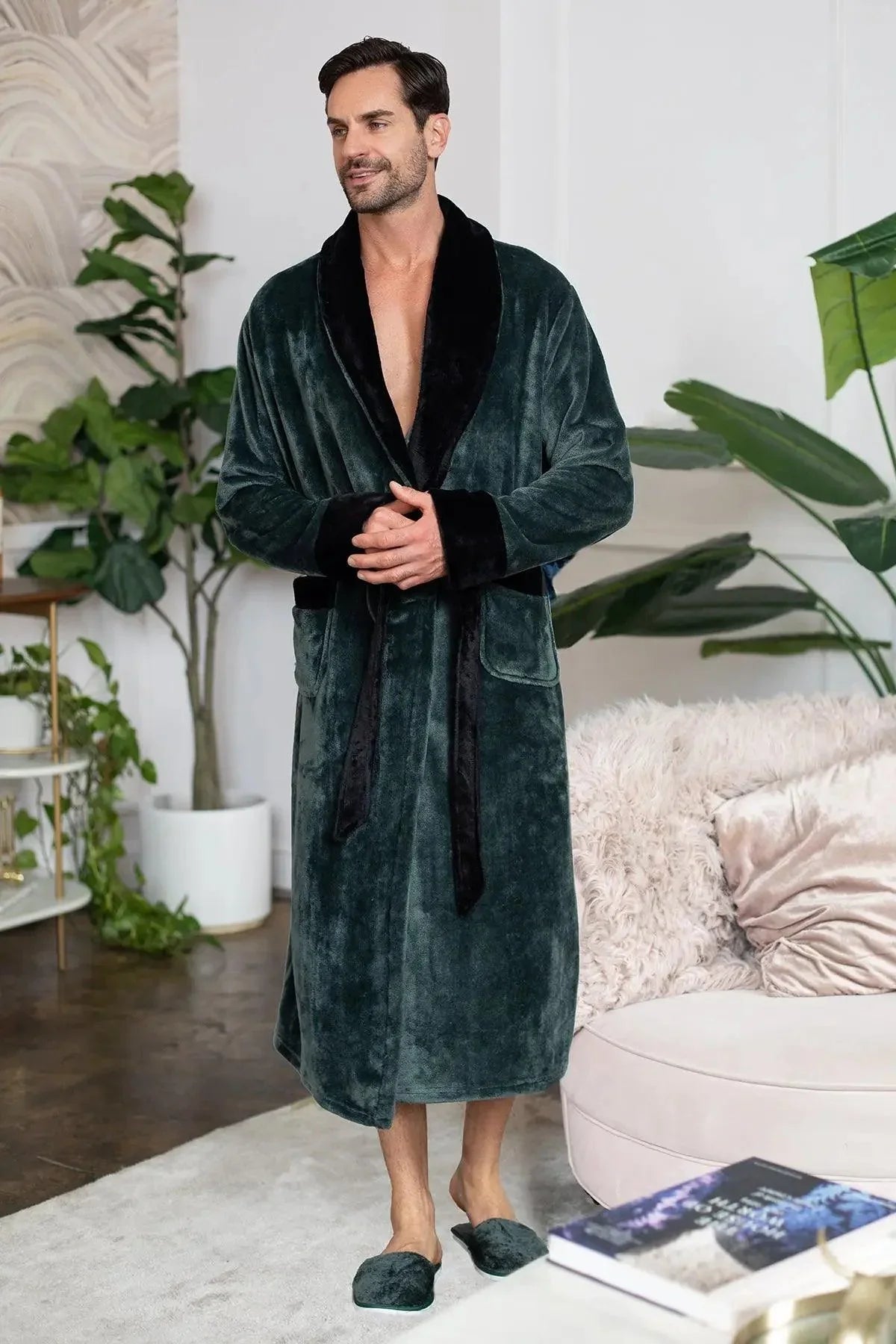 The Langston | Plush Lounge Robe