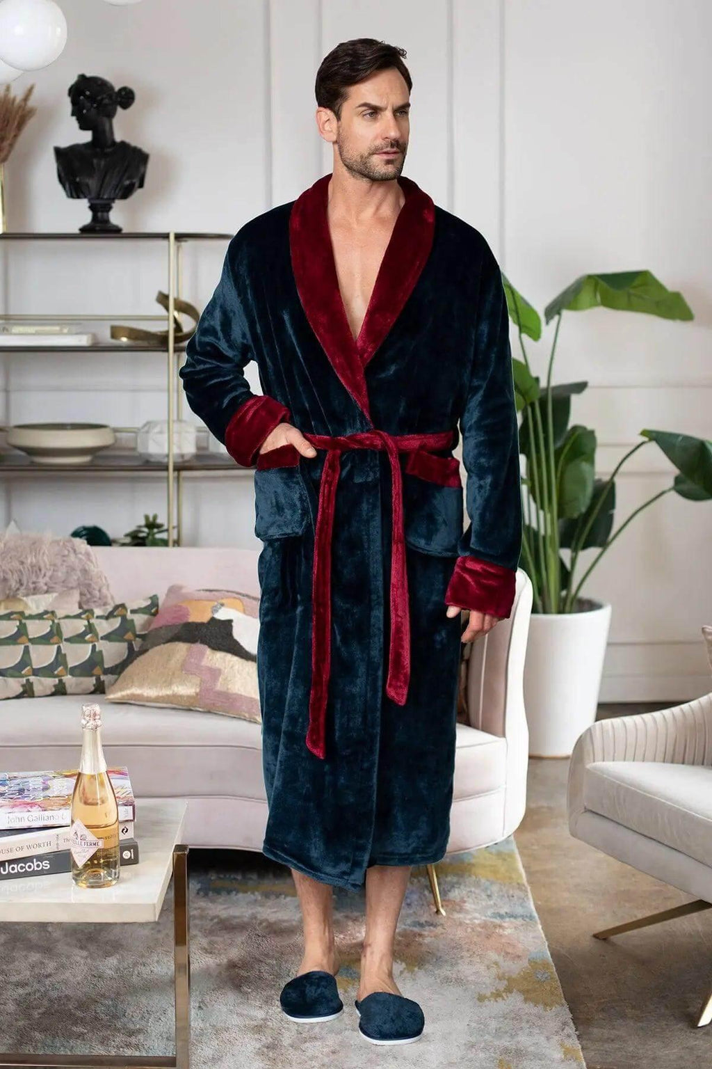 The Langston | Plush Lounge Robe