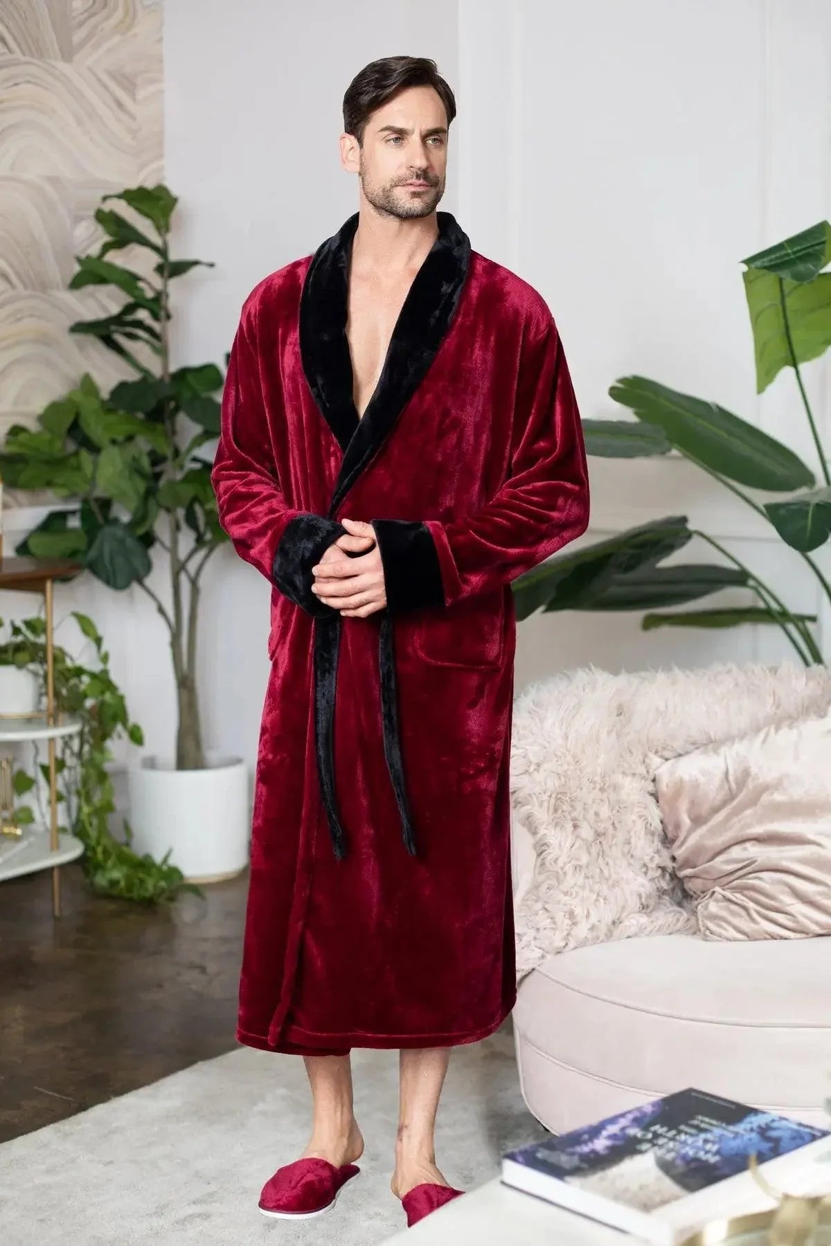 The Langston | Plush Lounge Robe