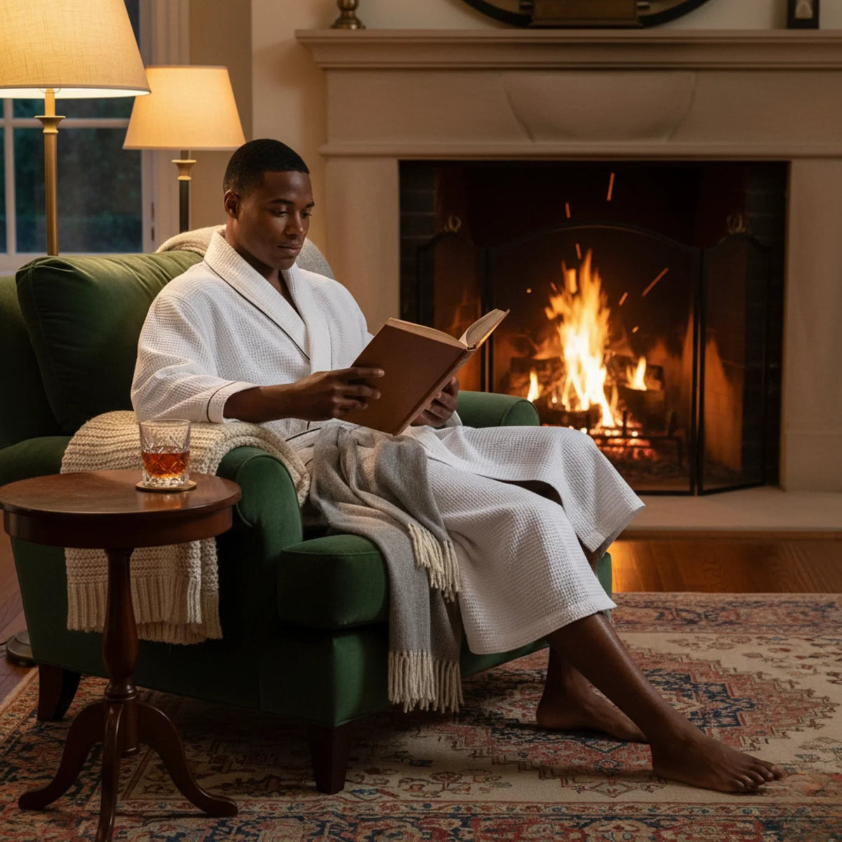 The Beaumont | Waffle Lounge Robe