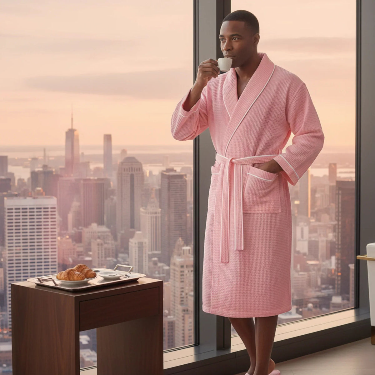 The Beaumont | Waffle Lounge Robe