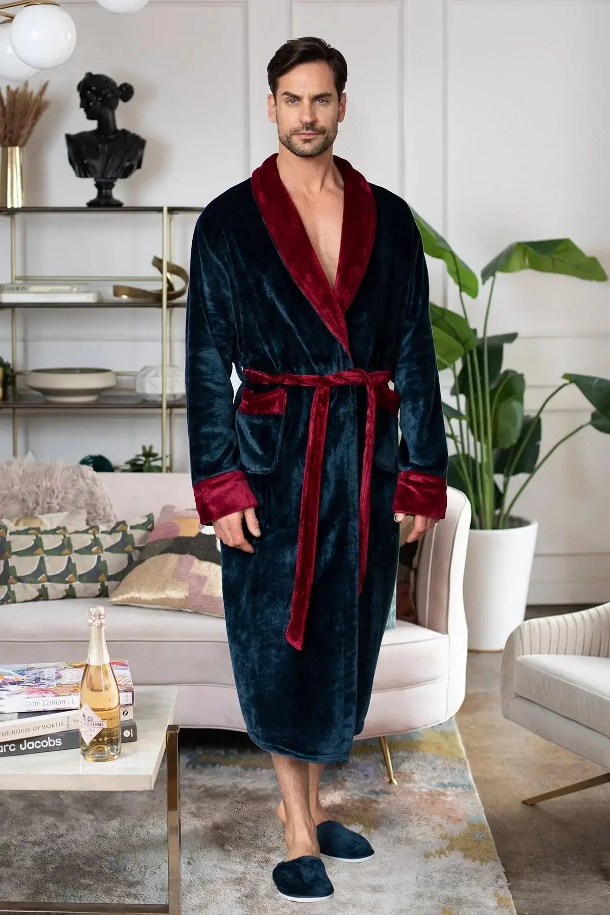 The Langston | Plush Lounge Robe