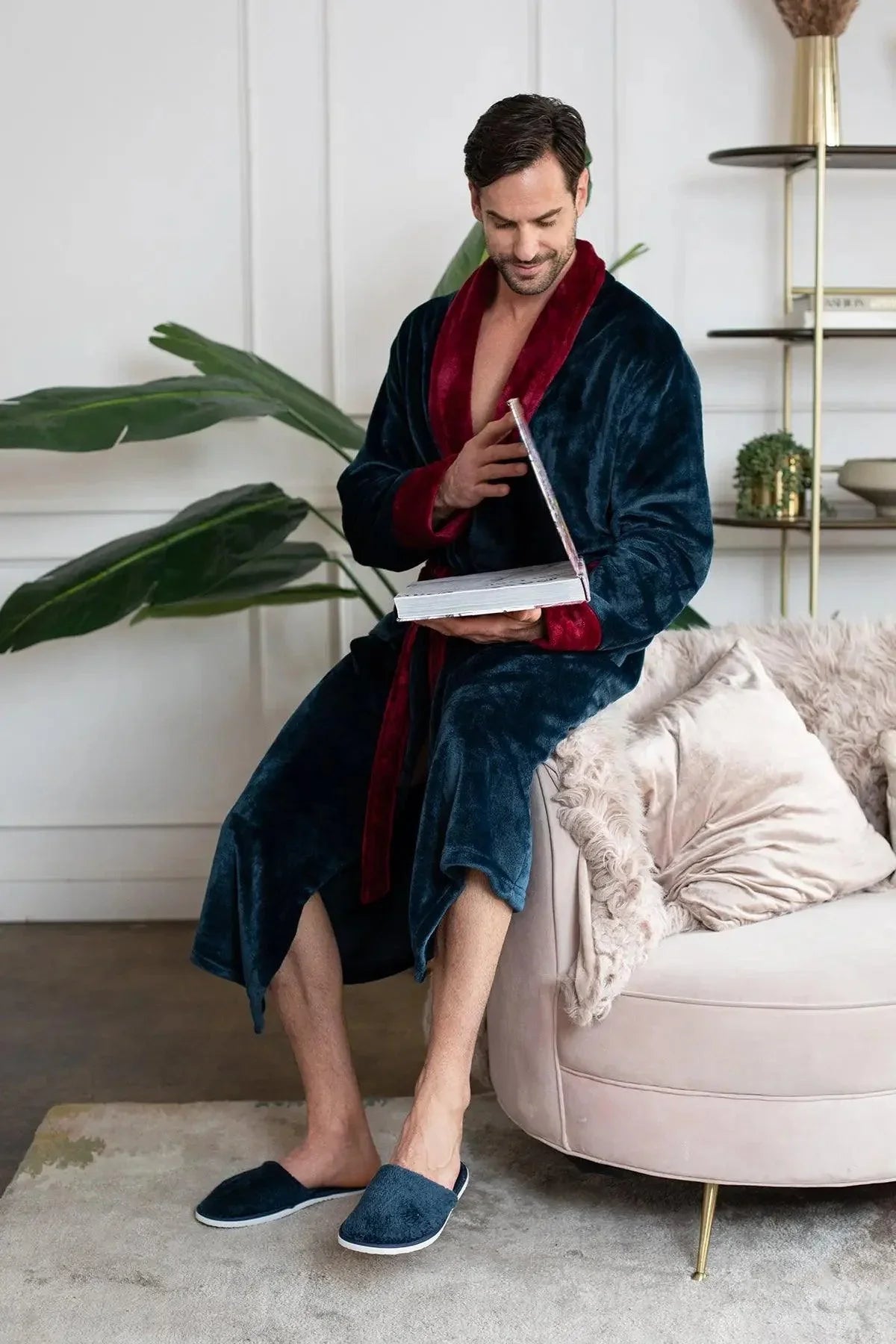 The Langston | Plush Lounge Robe