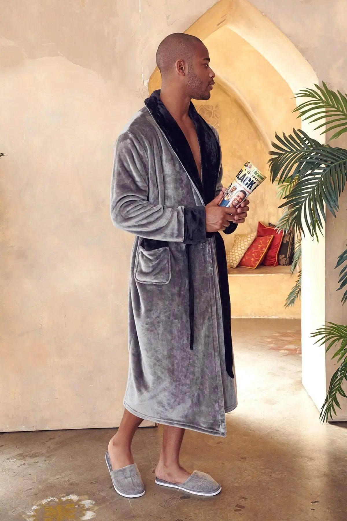 The Langston | Plush Lounge Robe