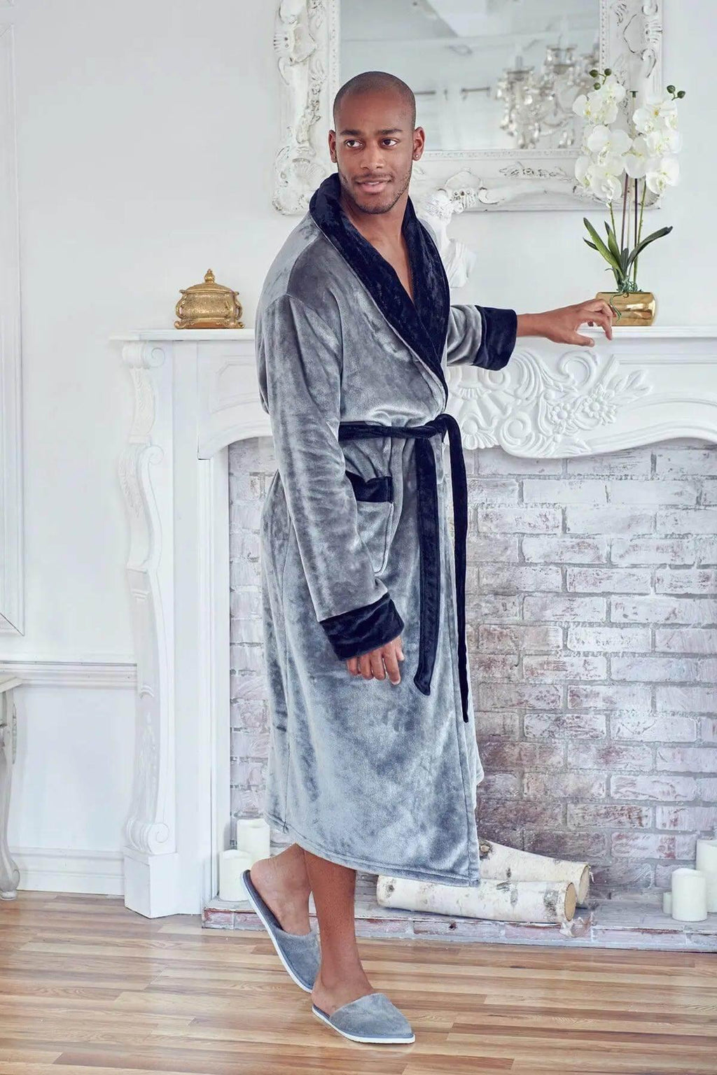 The Langston | Plush Lounge Robe