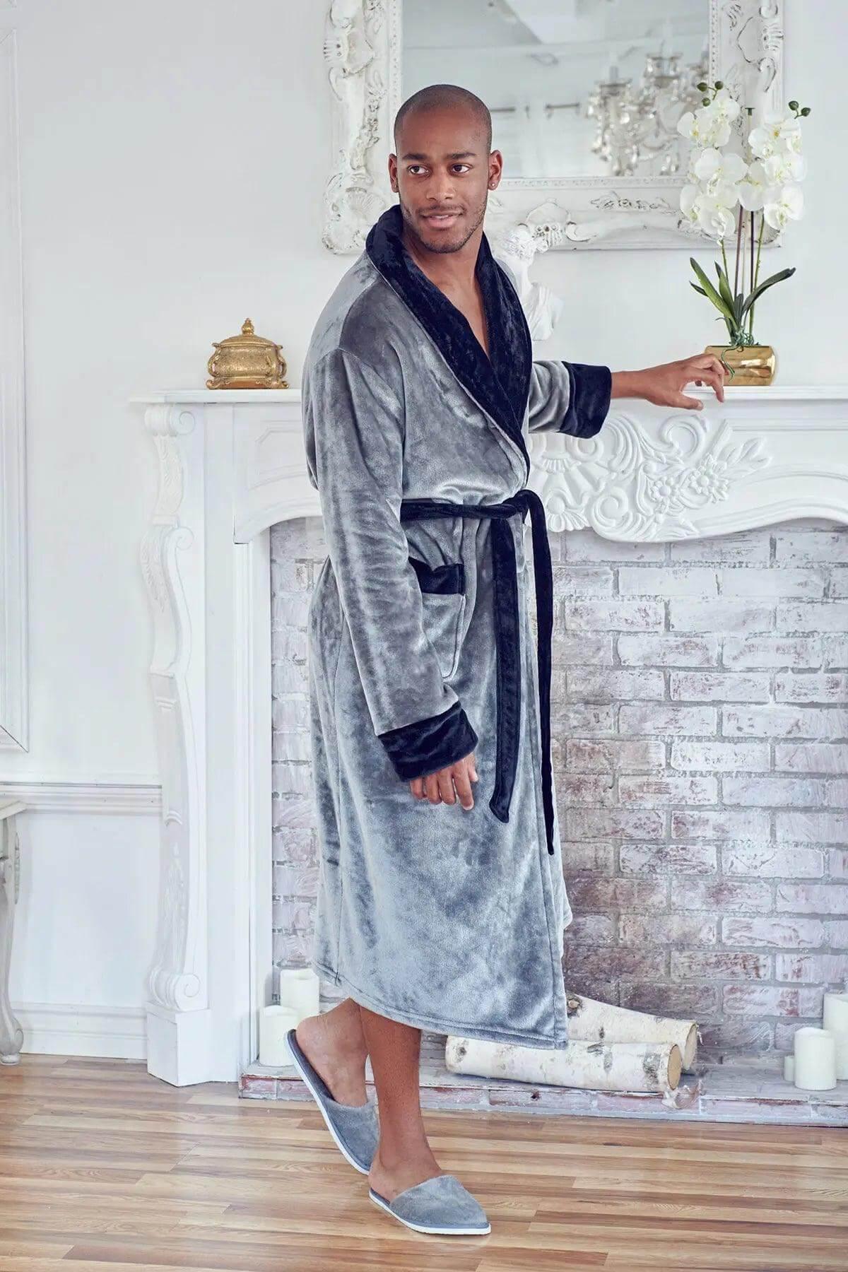 The Langston | Plush Lounge Robe