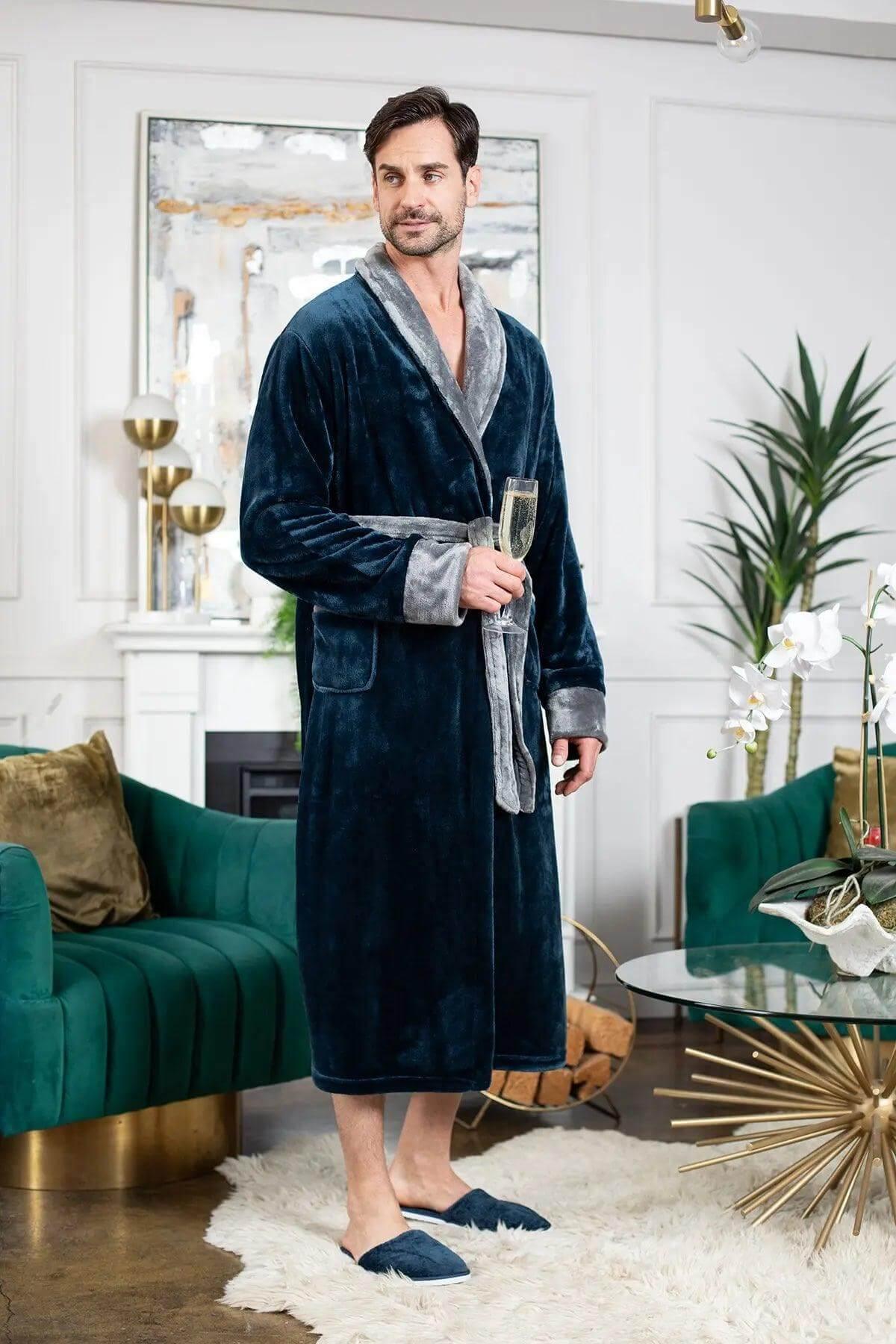 The Langston | Plush Lounge Robe