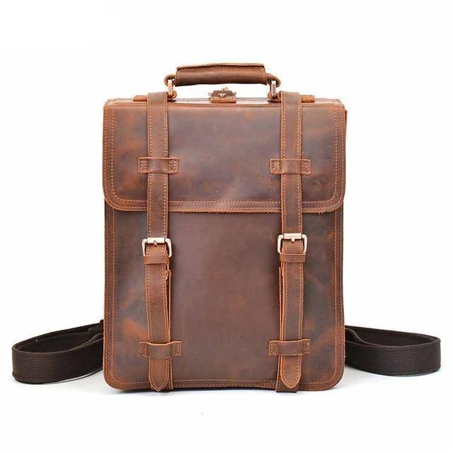 The Garth | Vintage Leather Backpack
