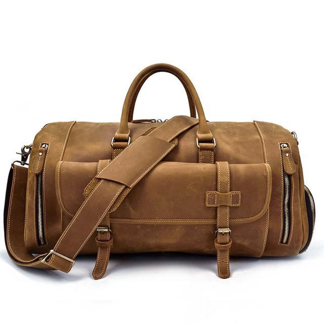 The Bard | Leather Weekender
