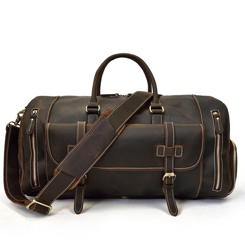 The Bard | Leather Weekender