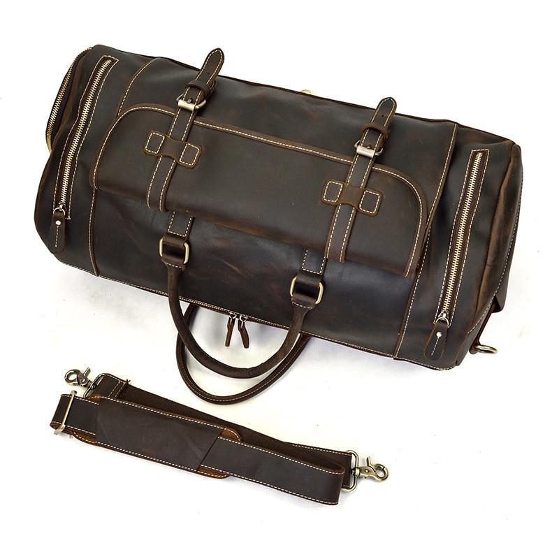 The Bard | Leather Weekender