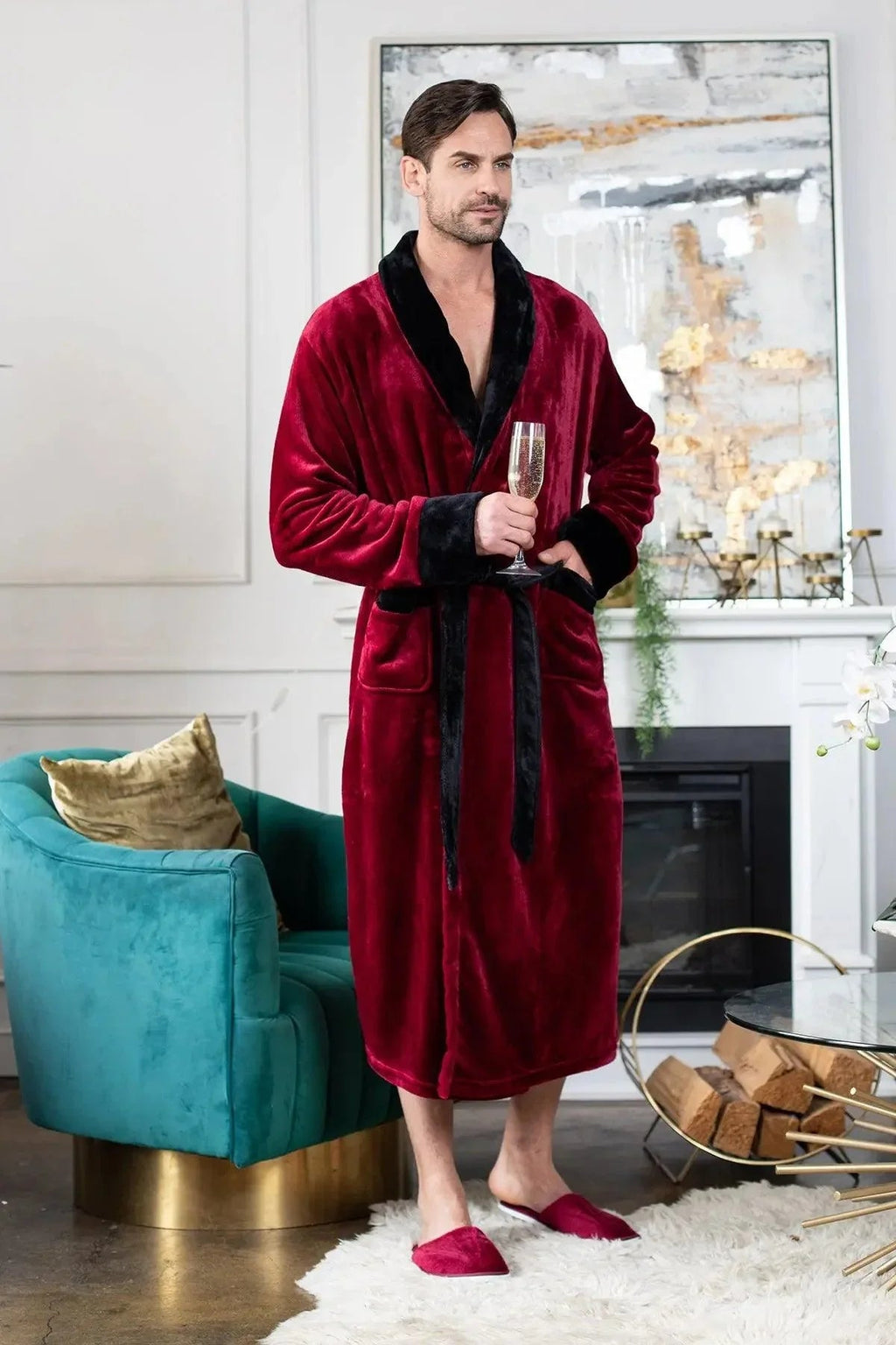 The Langston | Plush Lounge Robe