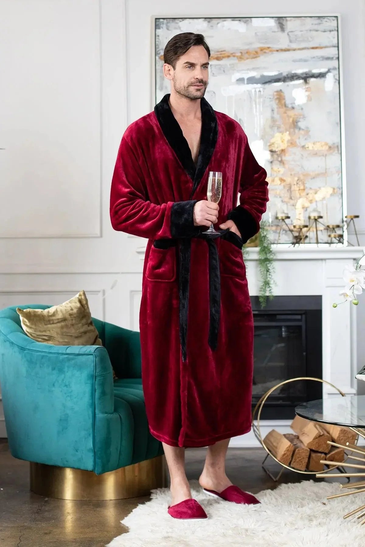 The Langston | Plush Lounge Robe
