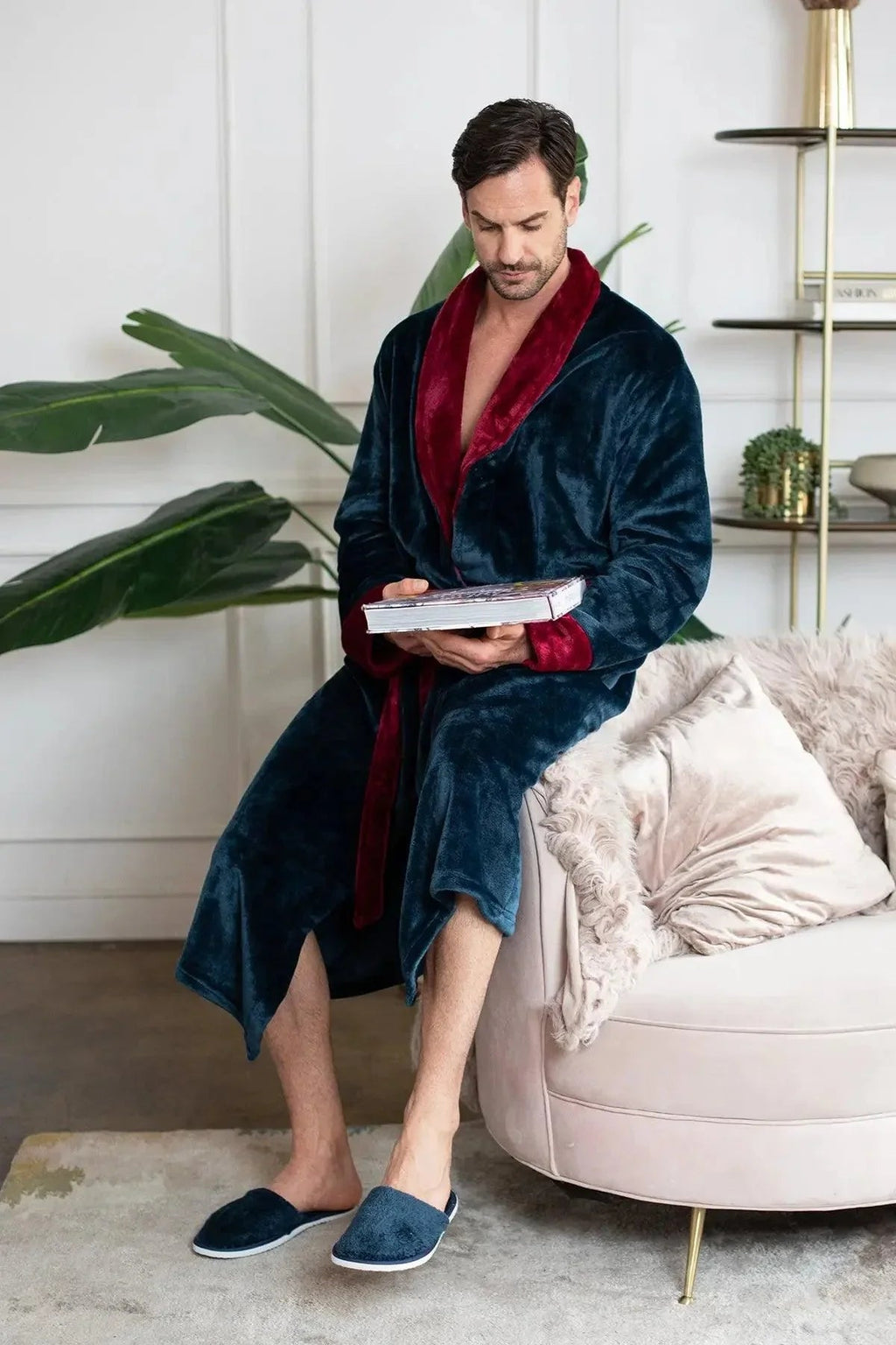The Langston | Plush Lounge Robe