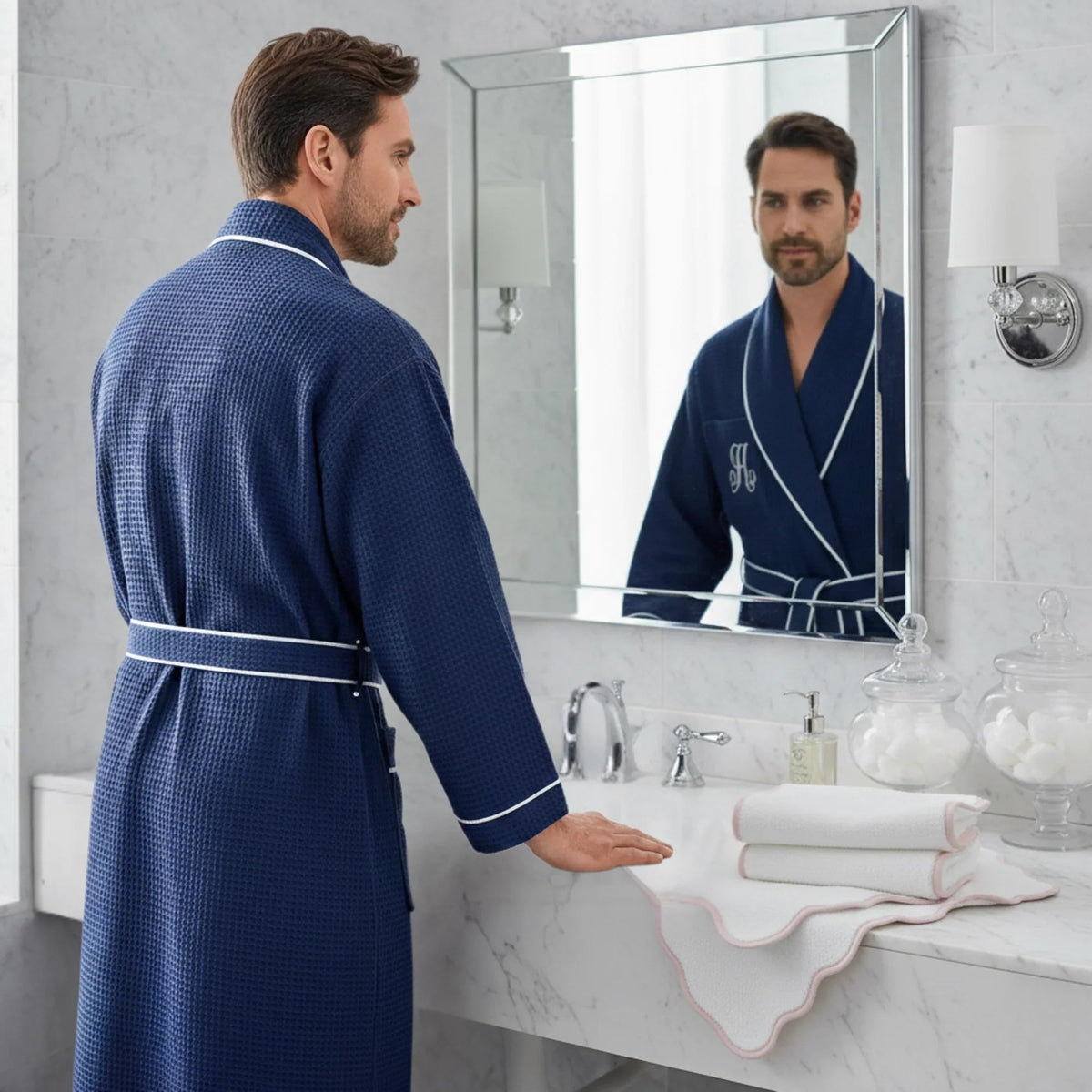 The Beaumont | Waffle Lounge Robe