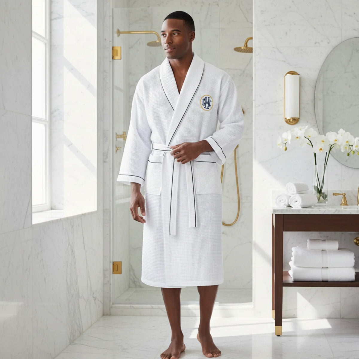 The Beaumont | Waffle Lounge Robe