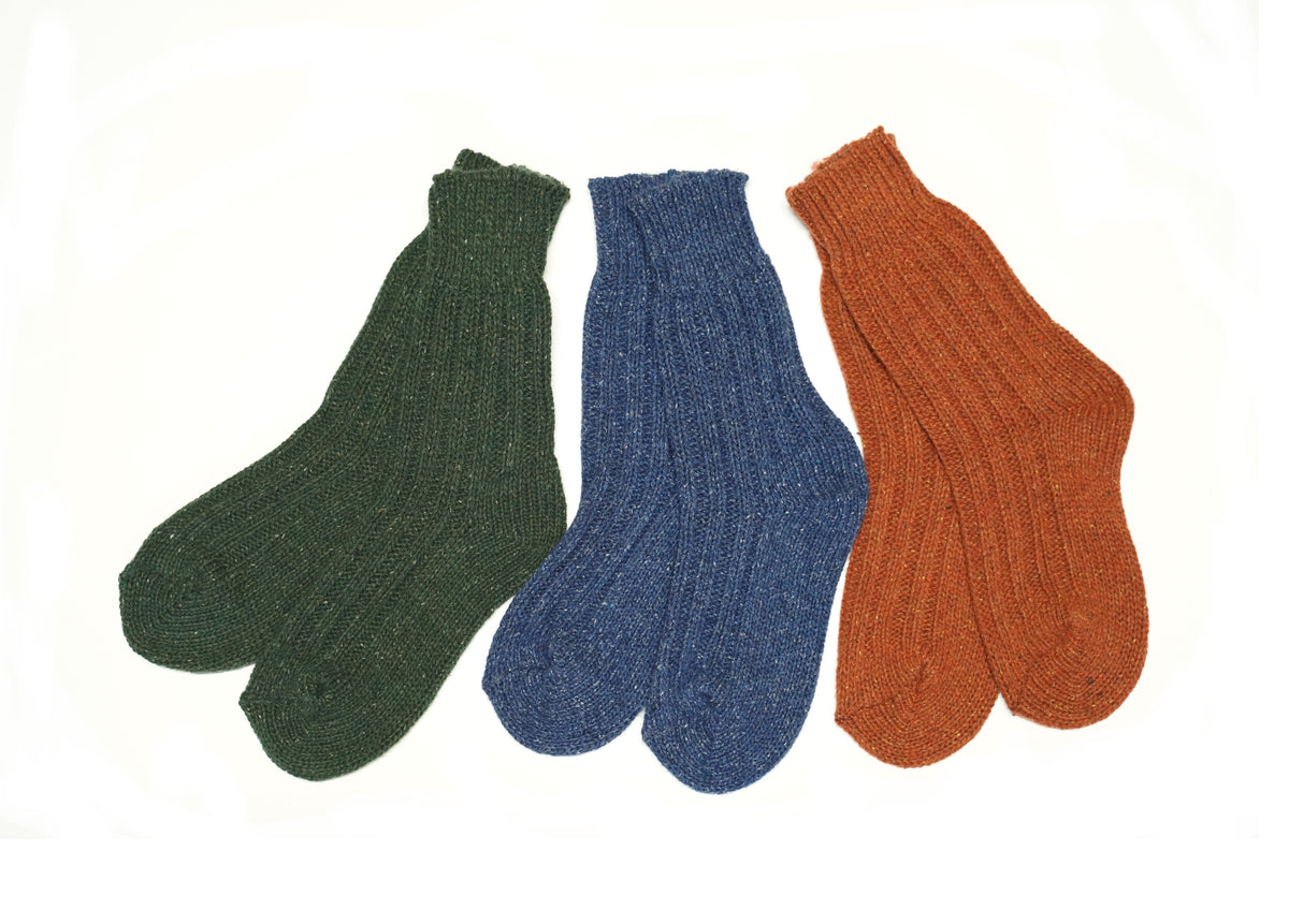 The Milano | Wool & Silk Socks — 3 Pack