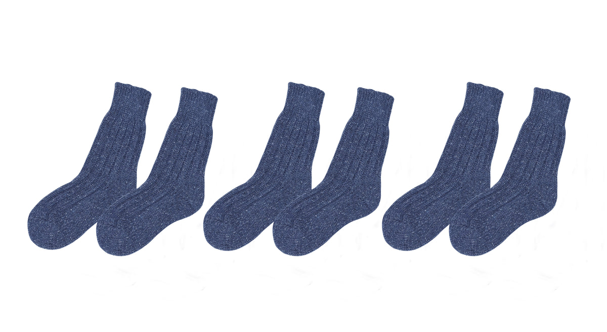 The Milano | Wool & Silk Socks — 3 Pack