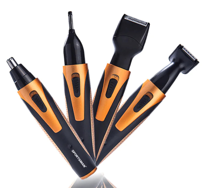 SPORTSMAN Electric Nose Hair Trimmer and Grooming Kit